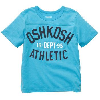 Camiseta OshKosh manga curta - tamanho 10 anos