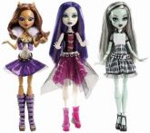 1-Monster High 2013 Ghouls Alive 3 Modelos Original Novidade