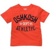 Camiseta OshKosh manga curta - tamanho 8 e 10 anos